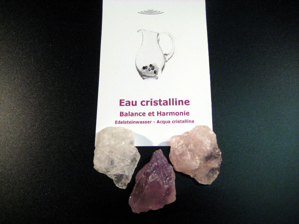 Eau cristalline set Balance et Harmonie