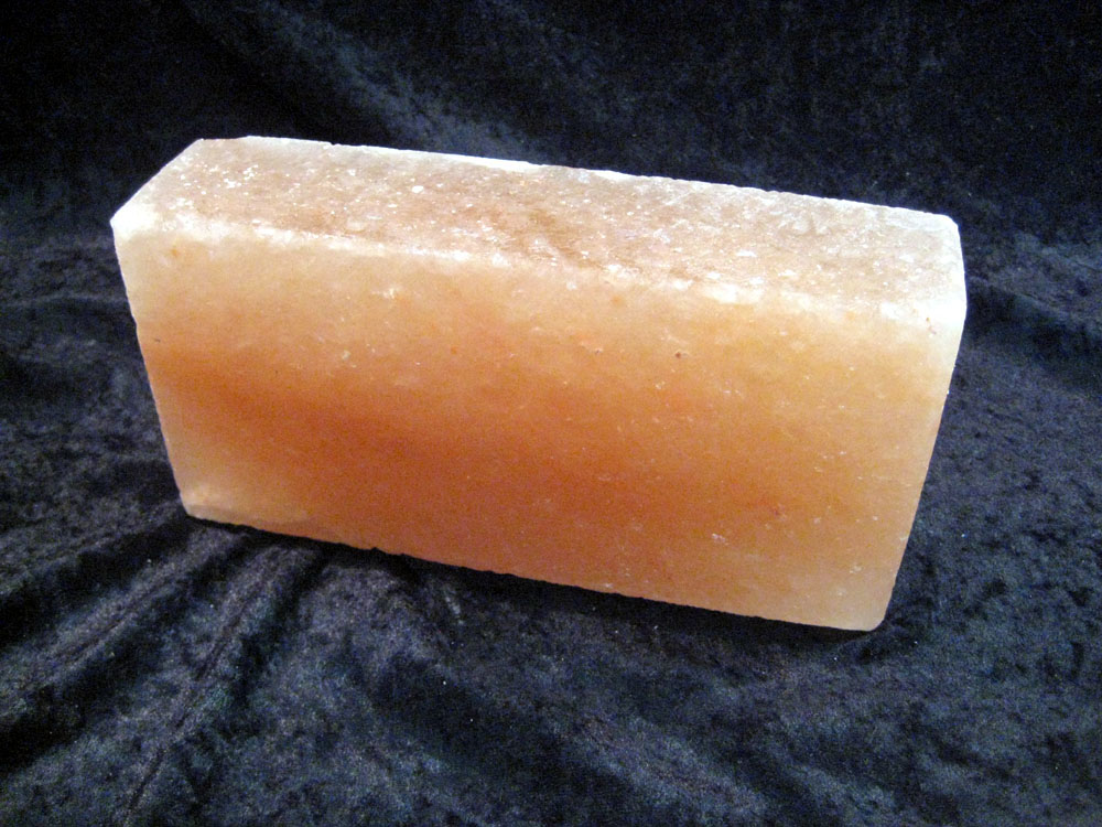 Cristal de sel d�Himalaya   Brique
