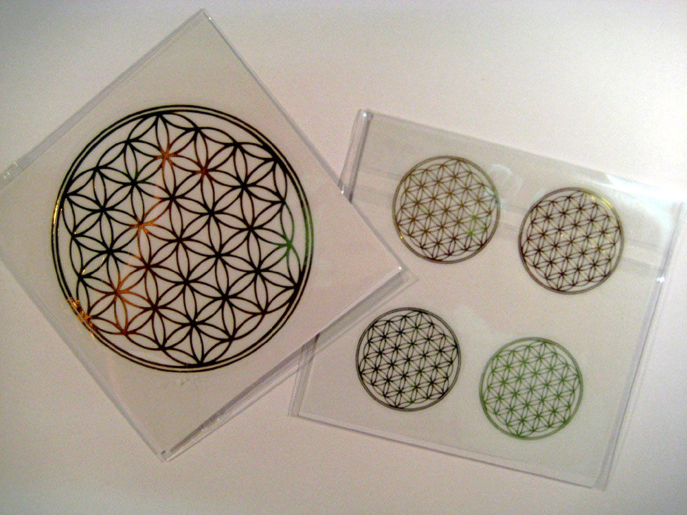 Fleur de Vie autocollant