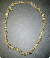 Collier  Chips 45cm Mondstein